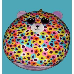 TY Giselle Leopard 10" Squishy Beanie Stuffed Animal